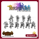 Kingsguard Gunners (10 x 32mm scale minis)