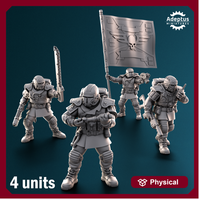 Command squad. Winterline Forces. Imperial Guard