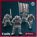 Command squad. Winterline Forces. Imperial Guard