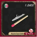 1/2400 Nazario Sauro destroyer pack