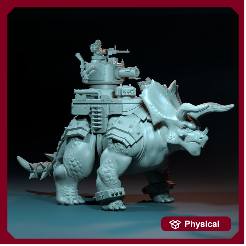 Triceratops cannon
