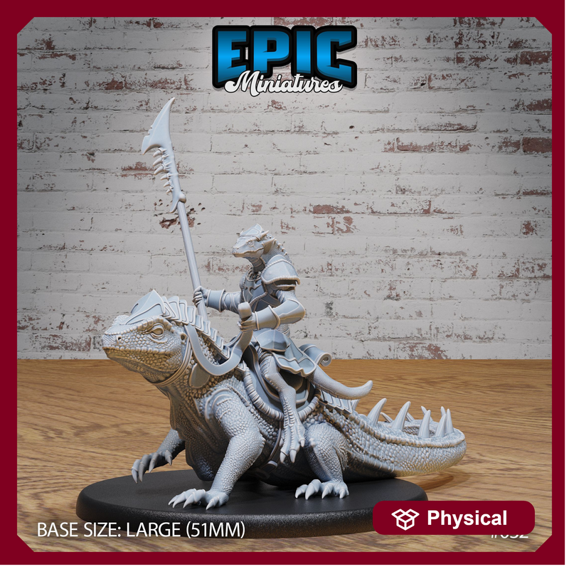 Lizard Folk Army Reptile Spearman - Only-Games