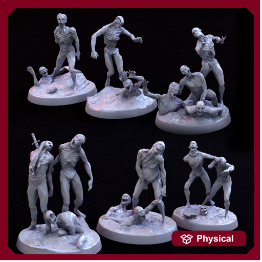 Zombie Horde (6 variations) - Only-Games