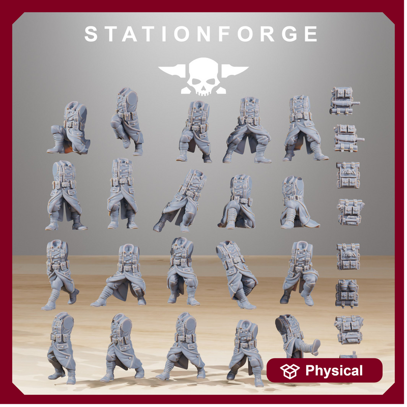 GrimGuard Builder Kit 2.0 [BODIES + BACKPACK ONLY+ BASES]