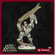 Forest Earth Elemental | 28mm and 32mm Scale | DnD 5e Miniature | Resin Figure Dungeons and Dragons| Archvillain Games - Only-Games