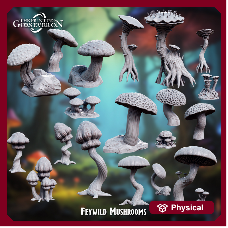 Feywild Mushrooms Bundle - Only-Games