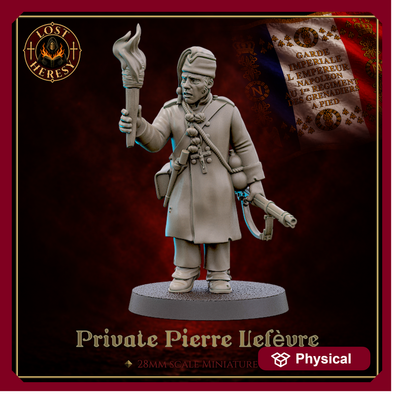 French Gothic Napoleonic Conscript
