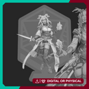 Acacia Vermis Trobat ( Tiefling - Sorcerer) Grey