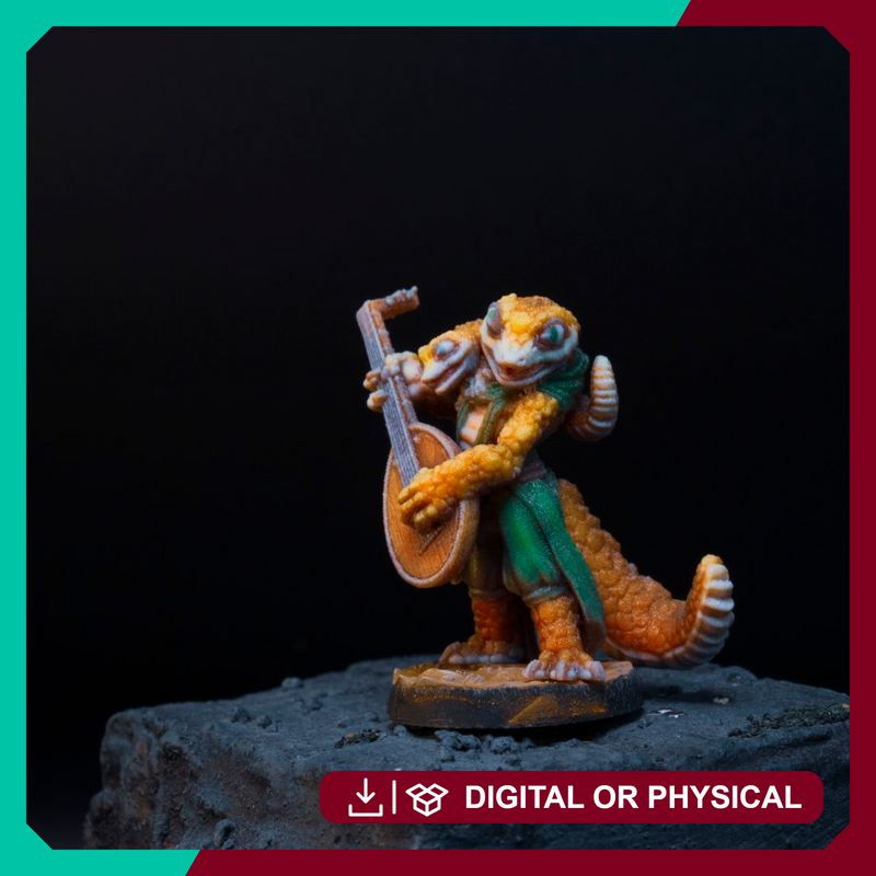 Geckold Bard - Geckolds - Full color