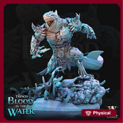 Sharkin, Sharkfolk,  Shark-Man | Available in 28mm,32mm,50mm,75mm Scales | Archvillain Games | Dungeons and Dragons |  Pathfinder | - Only-Games