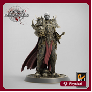 Oathbreaker Paladin, Chaos Knight, Vampire Knight Unpainted Miniature | 28mm, 32mm,75mm Scales | Dungeons and Dragons | Pathfinder | - Only-Games