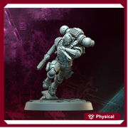 Sci-Fi Miniature Space Soldier Jumper Commando | 5 Sizes /Scales | Resin Mini | Shocktrooper TPG - Only-Games