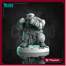 (0232) Male dwarf shaolin monk muai thai boxe fighter
