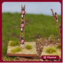 6mm British Napoleonic Infantry with Ladders (1800-1812) (8 figures) NAP-GB-1