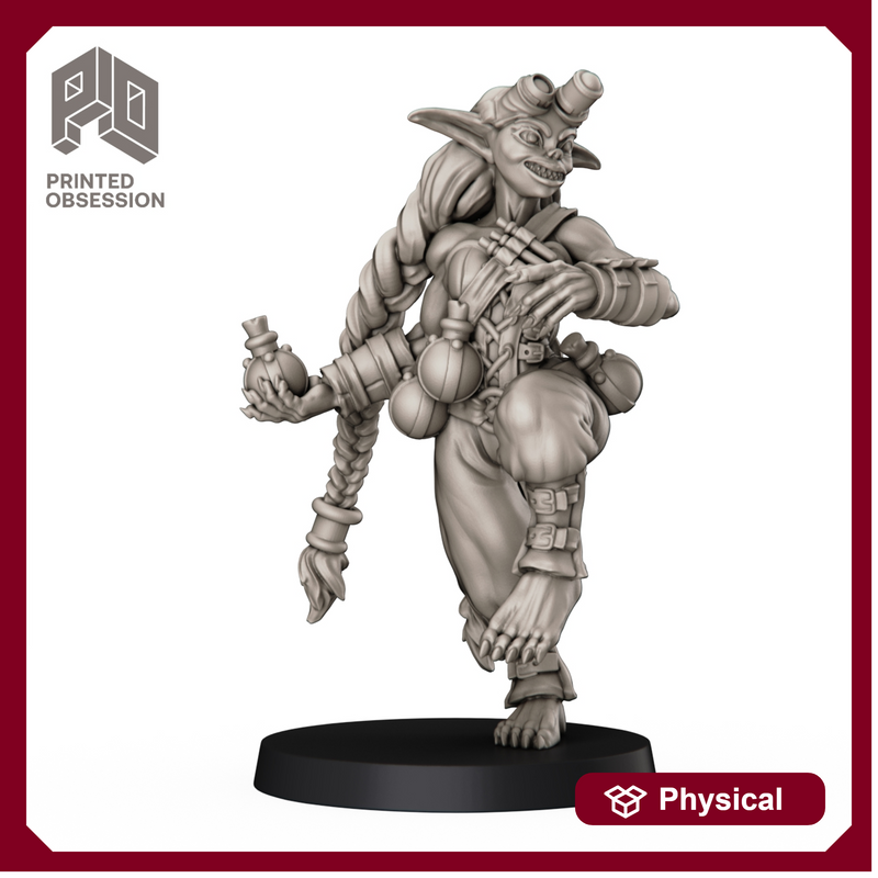 Goblin Alchemist - D&D Artificer - 32mm scale