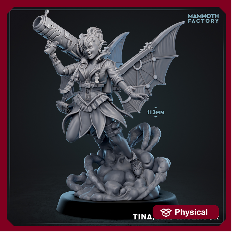 Tina, Mad Inventor 75mm scale - Only-Games