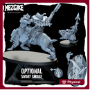 Pig rider lootenant (2 physical miniatures)