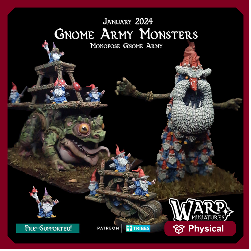 Gnome Army Monsters