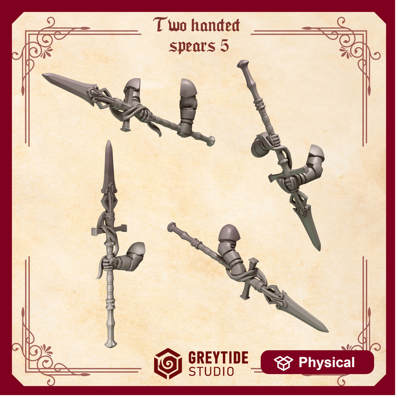 Two Handed Spears 5 CL