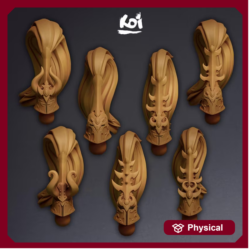 Vermillion Dreamflayers - Miniature Heads