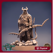 Tiefling Ranger Fighter Battle Master Archer Sharpshooter | 28mm, 32mm,75mm,  Scale Resin Miniature | D&D | Pathfinder | - Only-Games