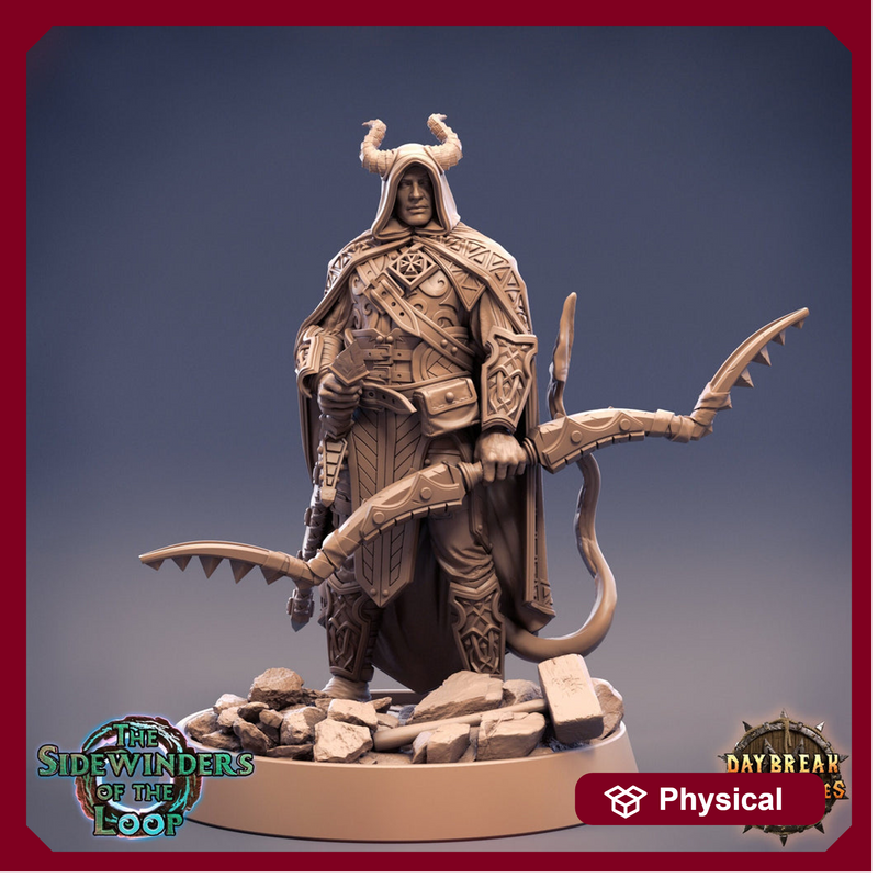 Tiefling Ranger Fighter Battle Master Archer Sharpshooter | 28mm, 32mm,75mm,  Scale Resin Miniature | D&D | Pathfinder | - Only-Games