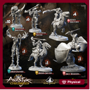 ANASTYR CHRONICLES - SET Enemies  Minions & Elites - The Necromancer's Plague