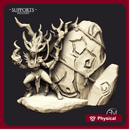 Shaman Heroine & Ritual Stone (AMAZONS! Kickstarter)