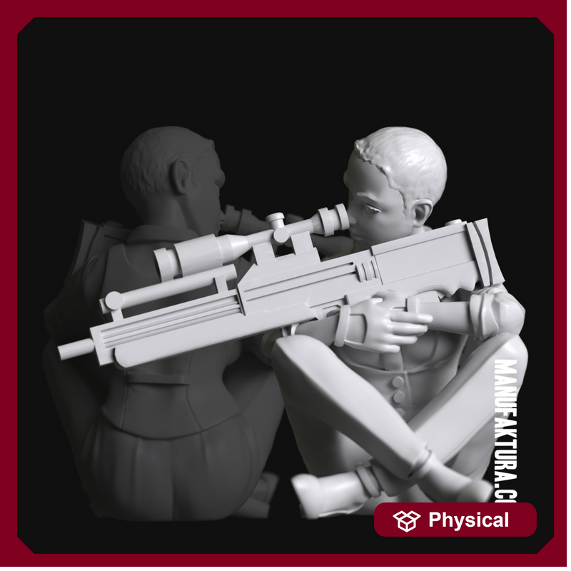 Pop Series 05c - Sexy Assassin Hitwoman / Hitman Sniper (Vest)