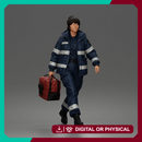 Determined Emergency Medical Rescue Worker