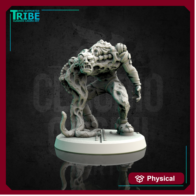 (0161) Male sci-fi abomination undead monster creature