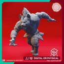 Gnoll - Charging - Tabletop Miniature (Pre-Supported)