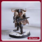 Barbarian Human / Goliath, Ranger,Fighter, with Sword, DnD Unpainted Miniature| 5 Sizes /Scales - Only-Games