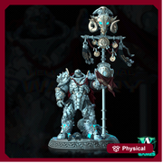 Sci-Fi Miniature Space Knight, Hellas Eternal | 28mm,32mm, 54mm, 75mm,100mm Scales | Resin Mini | Archvillain Games - Only-Games