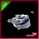 (XW) 2x Corellian Corvete Turret (CR-90 Rebels)
