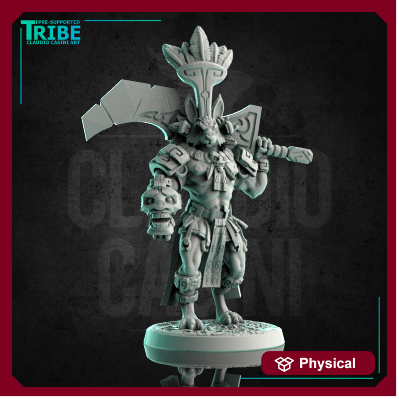 (0201) Male rabbitfolk barbarian with a huge sword