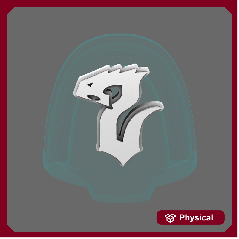Void Serpents V10B Shoulder Symbols LEFT