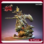 Female Pinup Beastmaster Ranger Drake Rider | 100mm tall with Base Resin Miniature | Dungeons and Dragons | DnD 5e | Figure Role Playing - Only-Games