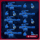 Ancient Era Machine Cannons Set x5