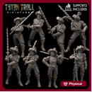 Mercenary Soldier Bundle - TytanTroll Miniatures - DnD