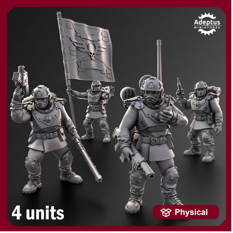Command Squad. Dysorius Troops. Imperial Guard