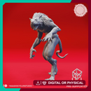 Wererat - Feral - Tabletop Miniatures (Pre-Supported)