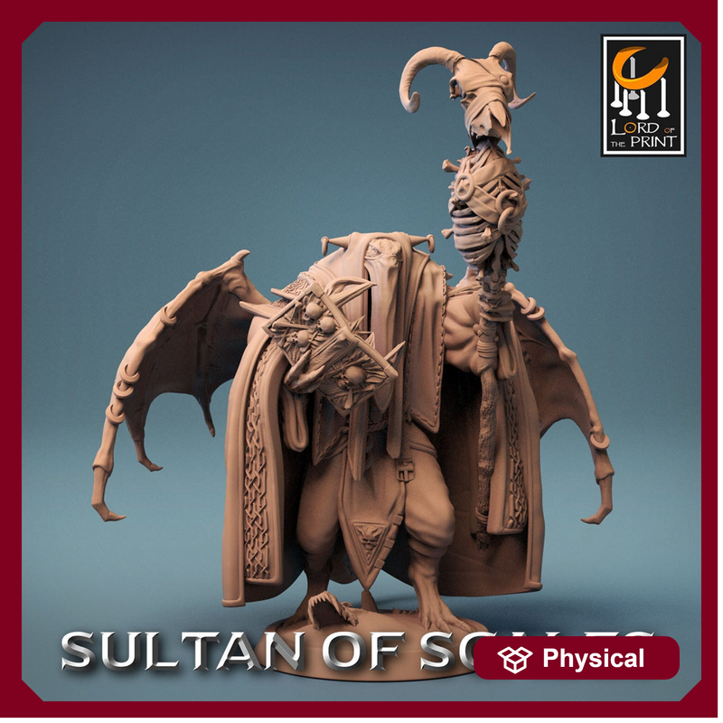 Dragonborn Wizard Necromancer Sorcerer D&D,  Unpainted Miniature | 28mm, 32mm,54mm,75mm,100mm Scales | Dungeons and Dragons | Pathfinder | - Only-Games