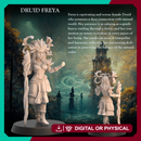 Mystic Druid Freya - Mystic Forest Druid  - 32mm - Heroic scale