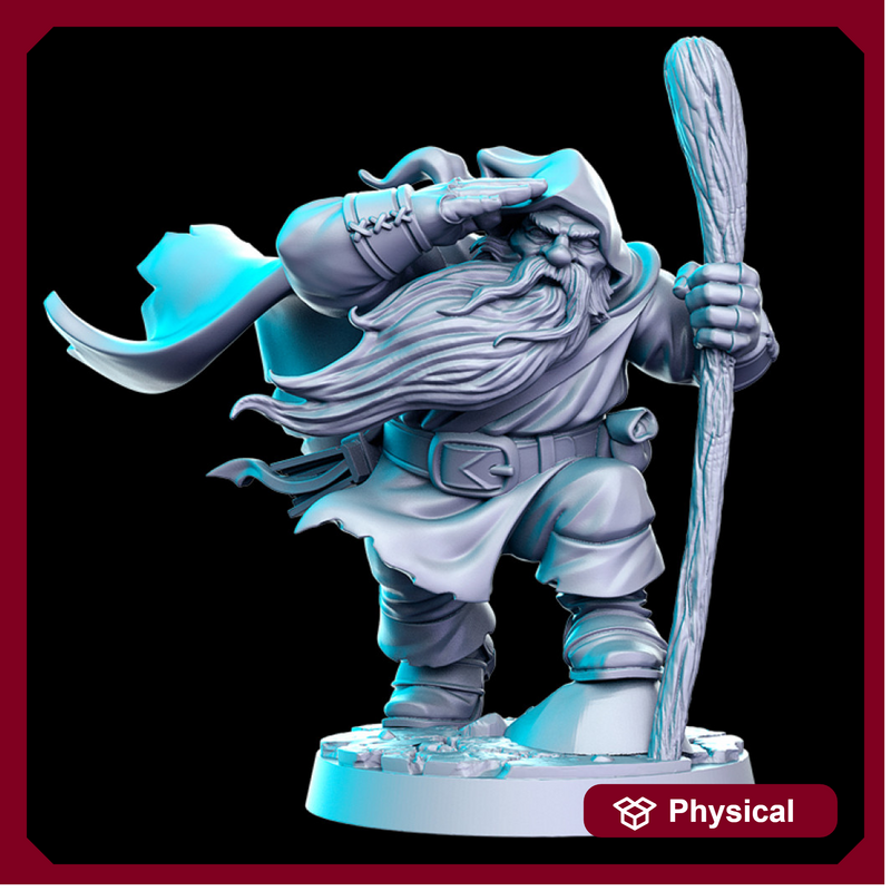 Gimmyr (Dwarven Wanderer)- 32mm - DnD
