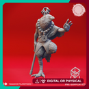 Kenku Monk - Tabletop Miniature (Pre-Supported)