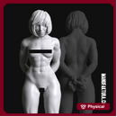 Sub Series 42a - Naked & Bound Female Battle Sister Prisoner Slave