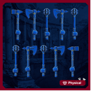 Vexillum Melee Weapons Set x10