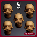Black Lungs Brigade Type 1 - Miniature Heads
