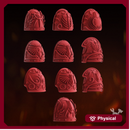 Celestial Blades Shoulder Pads Set x10